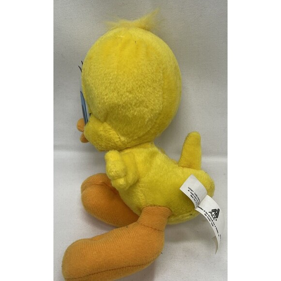 Vintage Tweety Bird Plush ~6" Looney Tunes Ace Play-By-Play Warner Brothers 1997 - Picture 3 of 10